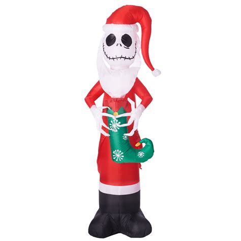 Jack skellington christmas inflatable - Buy Nightmare Before Christmas Large Jack Halloween Decoration at Argos. Thousands of products for same day delivery, or fast store collection. ... Shop all Christmas Decorations; Outdoor & Inflatable Decorations. Outdoor Christmas Lights; Inflatable Decorations; ... At 6ft tall, our life-sized Jack Skellington is a frighteningly fun addition ...